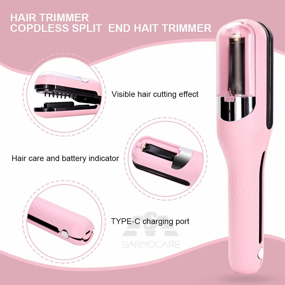 Brosse coupe fourche - Pour des cheveux plus doux