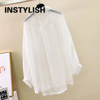 Chemise en mousseline de soie Femme