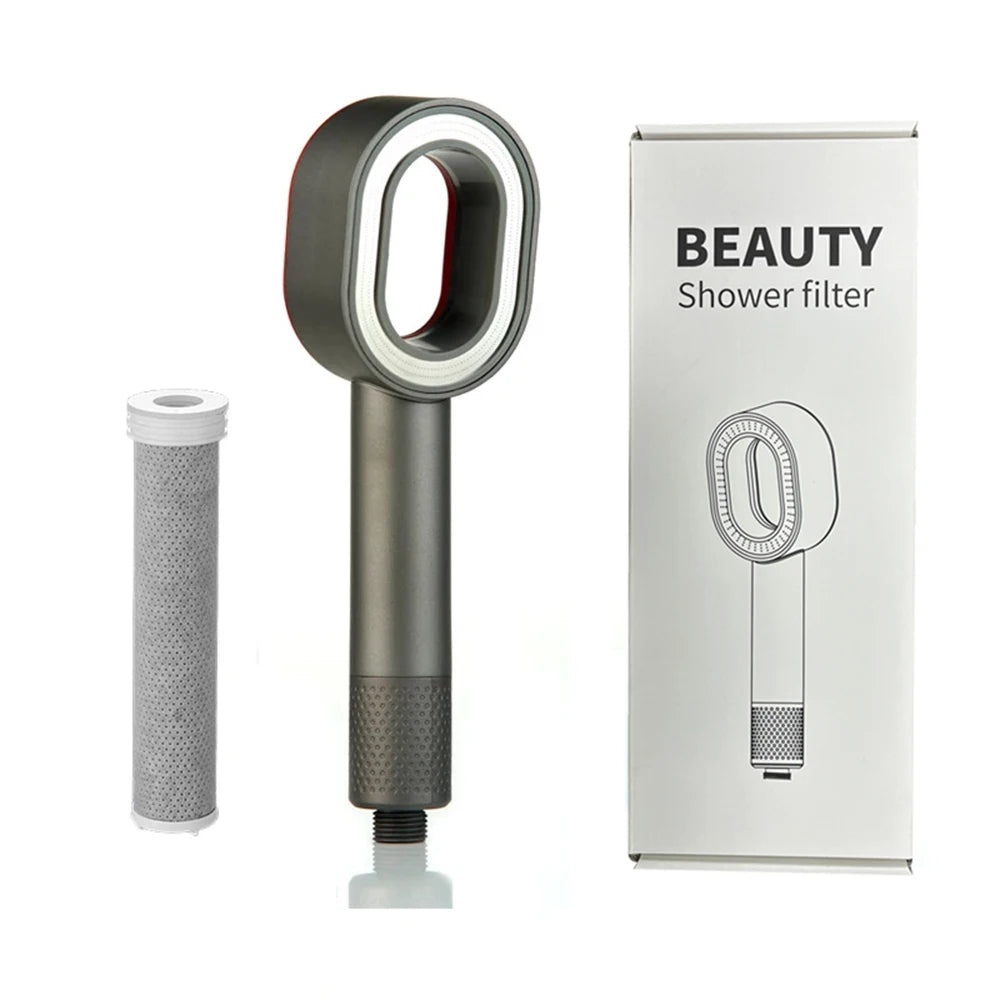 Pommeau de Douche à Haute Pression Économie d'Eau + 1 Filtre OFFERT