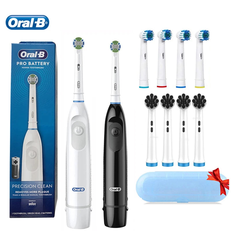 Brosse à dents électrique rotative Oral-B Précision Clean + 4 Brosses
