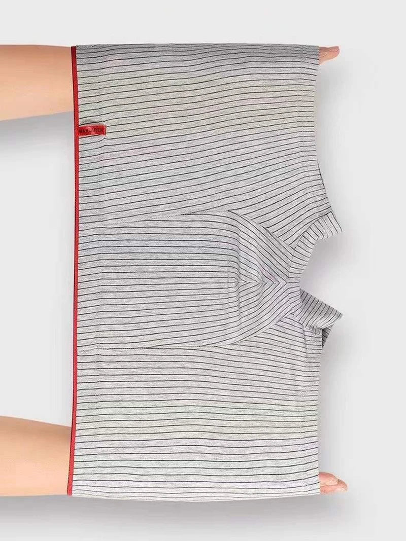 Lot de 4 Boxers en coton doux pour homme