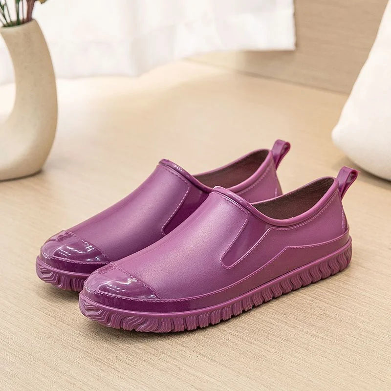 Mocassin de pluie imperméables et antidérapants - Femme