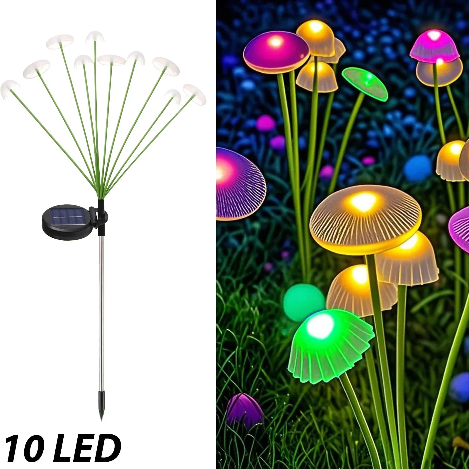 Medusa - Lampes Solaires de Jardin en Forme de Méduse