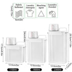 Distributeur pour lessive avec bec verseur et tasse à mesurer