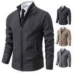 Gilet élégant avec fermeture zip pour homme - automne hiver