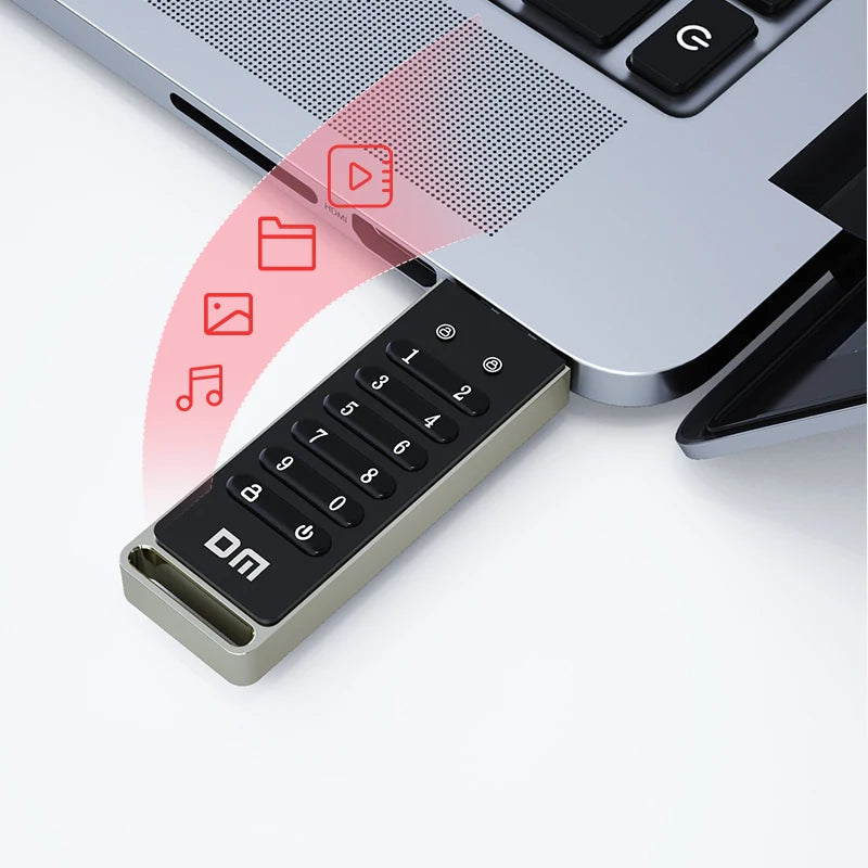 Clé USB cryptée ultra-sécruisé à code