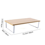 Base pour moniteur d'ordinateur surélever