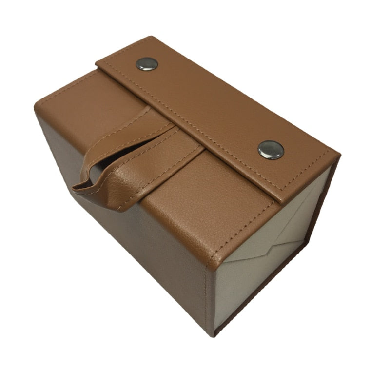 Étui à lunettes pliable avec compartiments