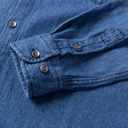 Chemise en Jean à Manches Longues Homme