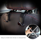 4x Crochets de rangement pour voiture