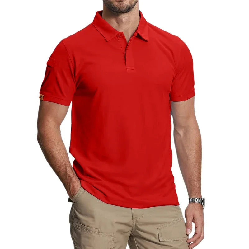 Polo Homme Classique Respirant - Streetwear Été