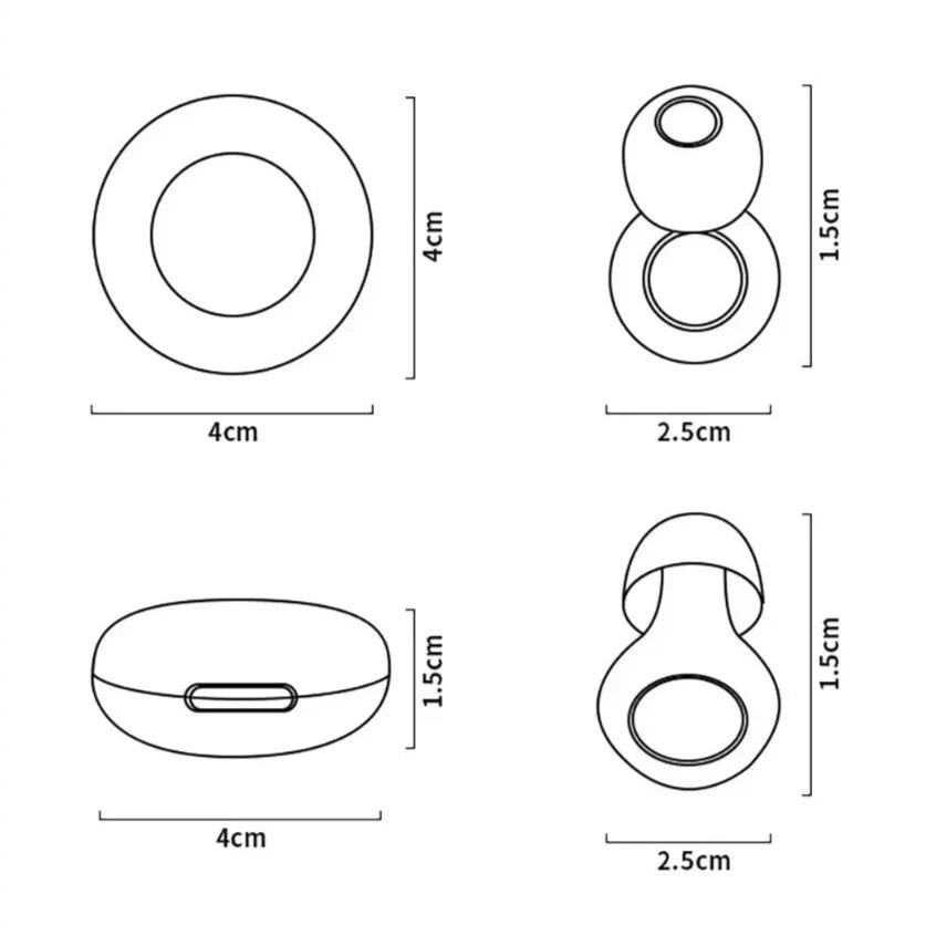 Bouchons d'Oreilles Anti-Bruit Réutilisables - Ronflements & Concentration