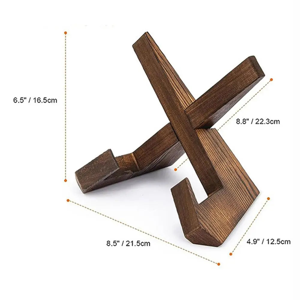 Porte Livre Recette en Bois pour Cuisine