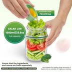 Boîte à Lunch Pratique pour Salade en Plastique