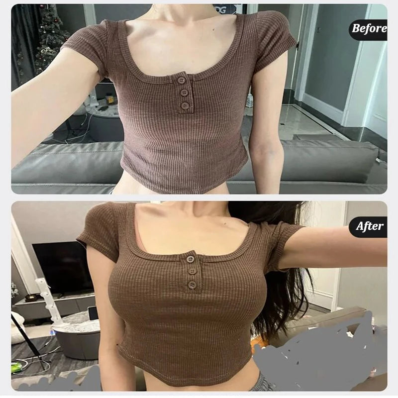 Soutien-gorge en Coton côtelé sans couture et sans armature
