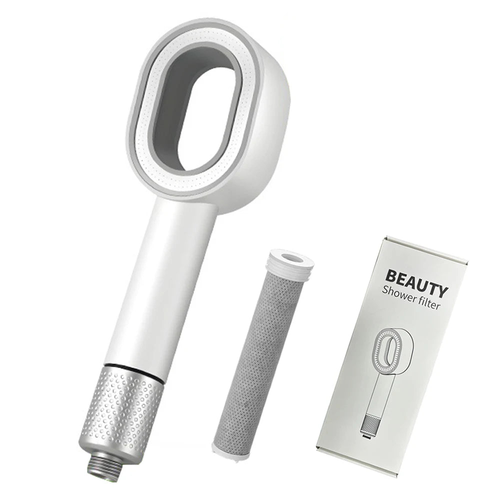 Pommeau de Douche à Haute Pression Économie d'Eau + 1 Filtre OFFERT