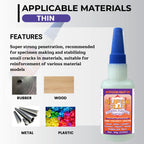Colle Cayanocarylate SUPERGLUE Instantanée - 1 ACHETÉE = 1 OFFERTE