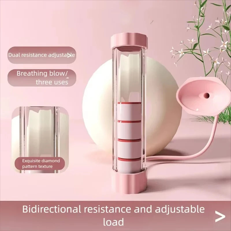Entraîneur Respiratoire avec Timer – Capacité Pulmonaire, Muscles Abdominaux & Visage