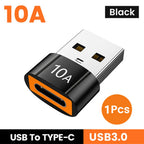 Lot de 6 adapteurs USB et USB Type C 3.0