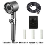 Pommeau de douche haute pression multifonctionnel + 3 filtres OFFERTS