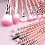 Kit Complet Maquillage Pinceaux & Éponges - 27 PCS