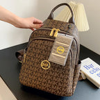 Sac à Dos Monogramme Luxueux en Cuir PU