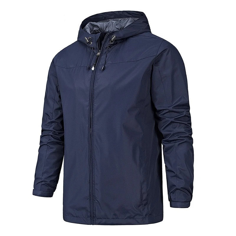 Waterproof hooded jacket for men and women - Free delivery