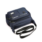 Sacoche Multipoches Homme – Tissu Oxford Résistant