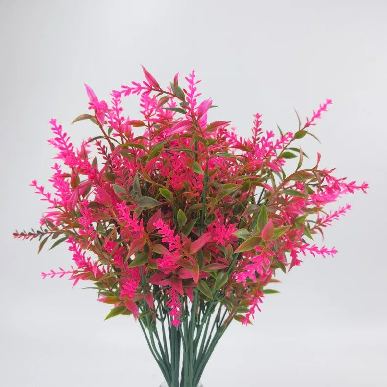 Lot de 10 Plantes Artificielles d'Extérieures