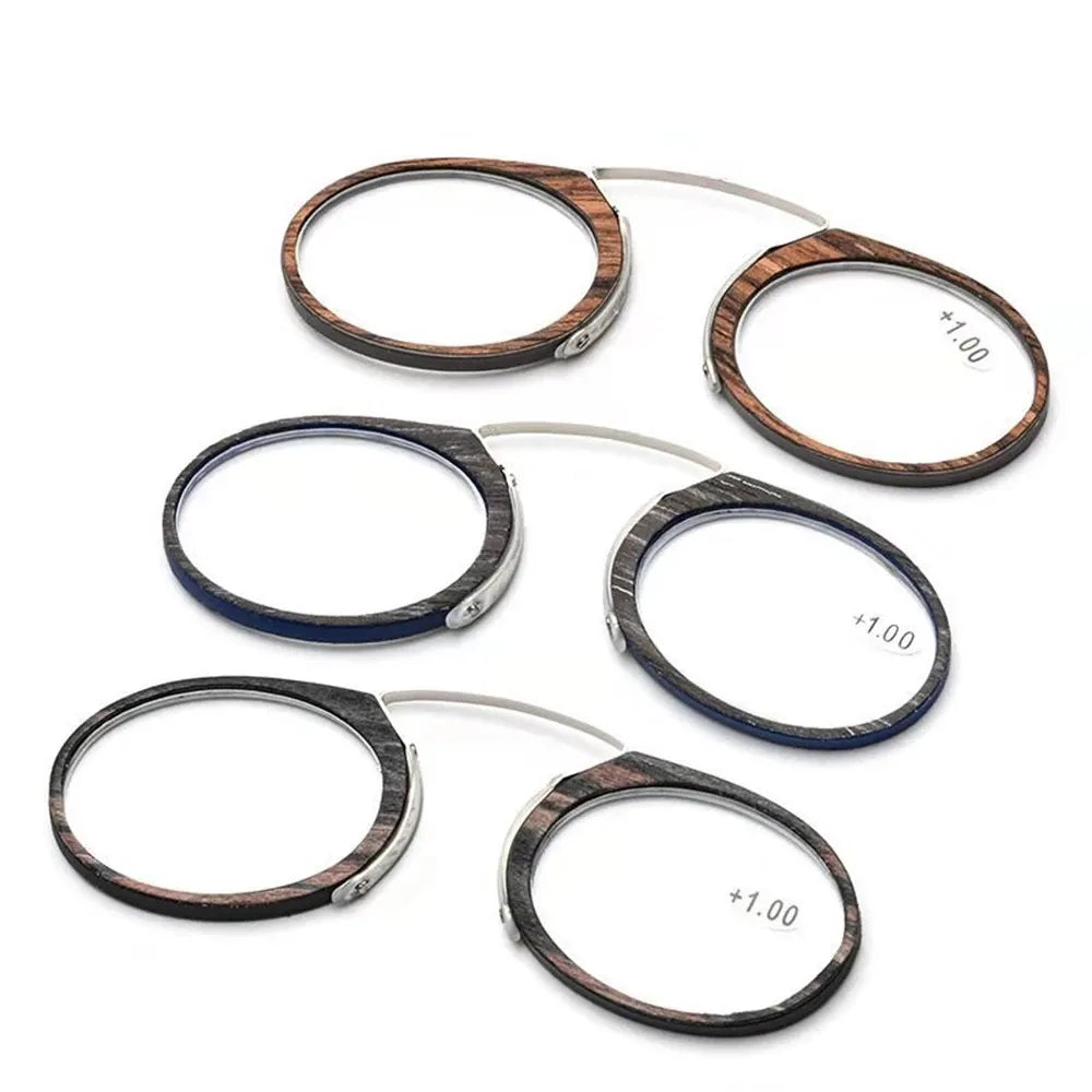 2x Lunettes de lecture portable sans branches avec étui SLIM