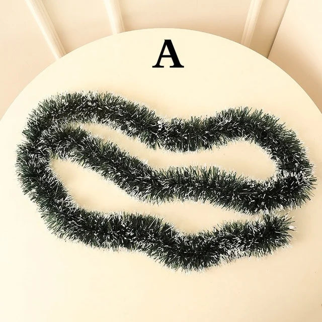 Guirlande de Noël Sapin & Noeuds Synthétique