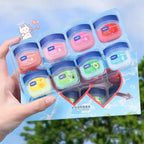 Lot de 8 Mini Vaseline Hydratantes pour Soin des Lèvres