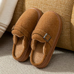 Pantoufles Mules à Sangles Chaudes & Antidérapantes - Mixte