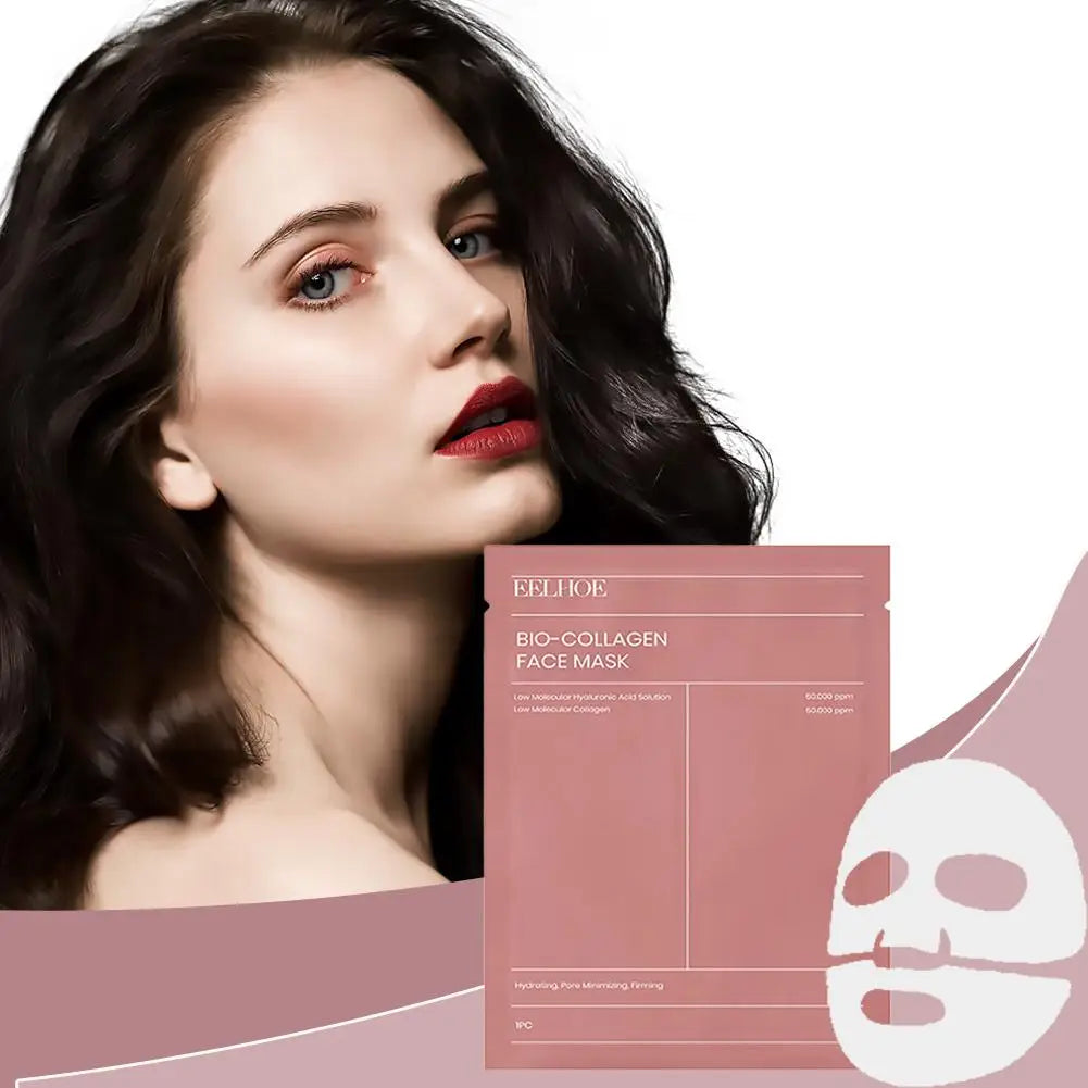 5x Masques au Collagène Intense - Peau Repulpée et Hydratée