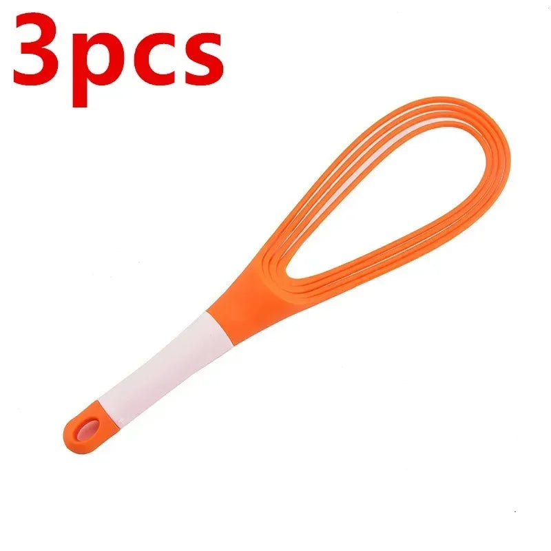 3x Fouets Manuels Pliables
