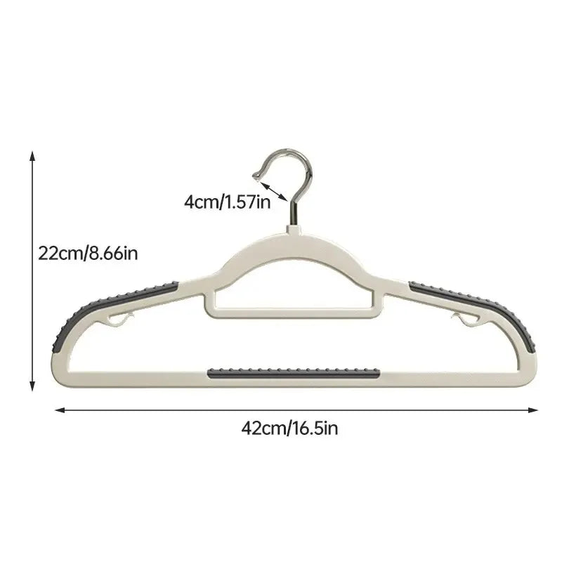 10x Cintres ULTRA- antidérapants pour vêtements suspendus