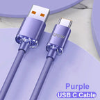 Pack de 2 cables USB Type C tressés 2M - Transfert de données et chargement Rapide
