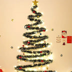 Guirlande Lumineuse Sapin Artificiel - Créer votre Arbre de Noël Mural