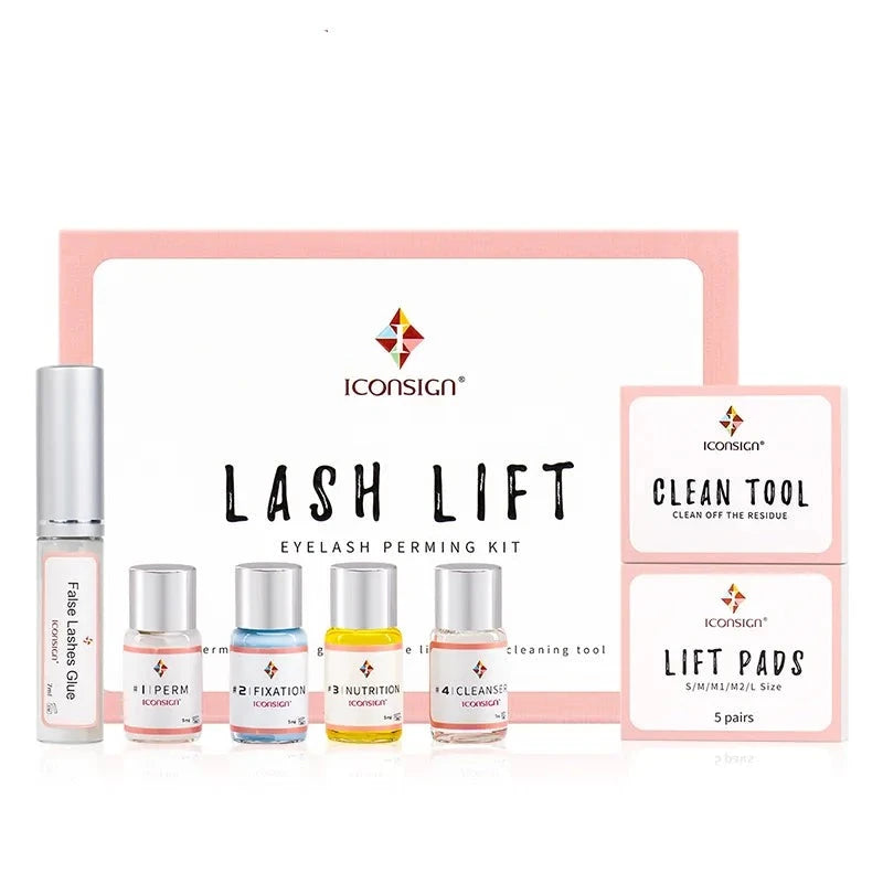 Kit de rehaussement semi-permanent pour cils