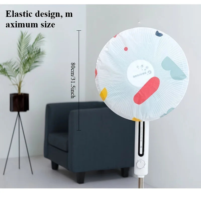 Lot de 2 Housses Anti-Poussière pour Ventilateur – Protections Universelles, Lavables et Réutilisables