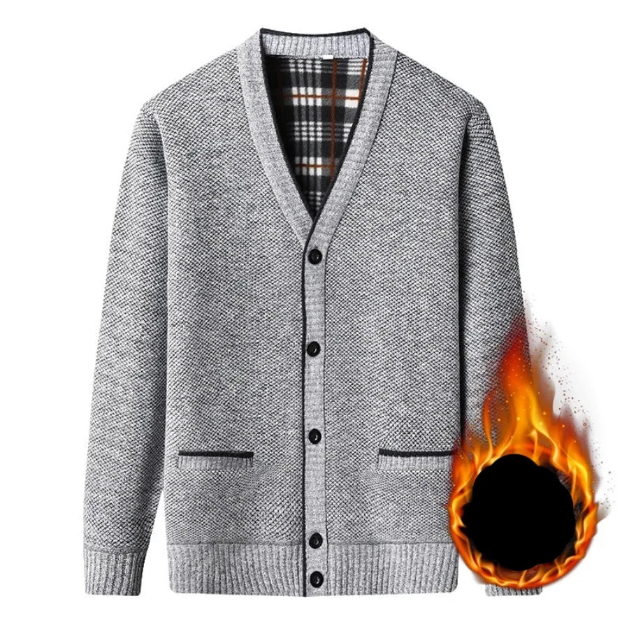 Cardigan Chic intérieur polaire - Homme