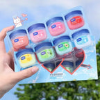 Lot de 8 Mini Vaseline Hydratantes pour Soin des Lèvres