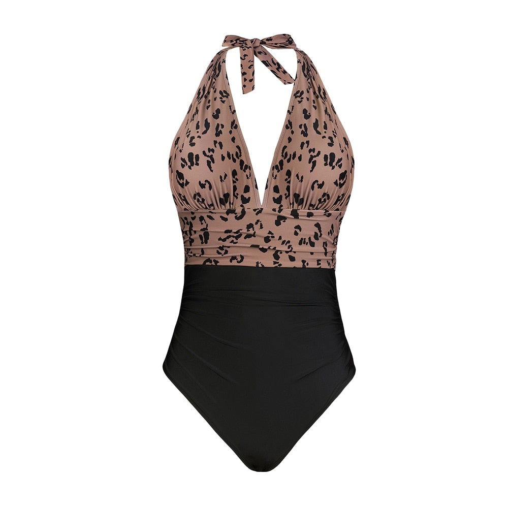 Maillot de bain 1PC décolleté plongeant - Collection été 2023