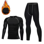 Sous-vêtements sportifs thermiques d'hiver pour Homme