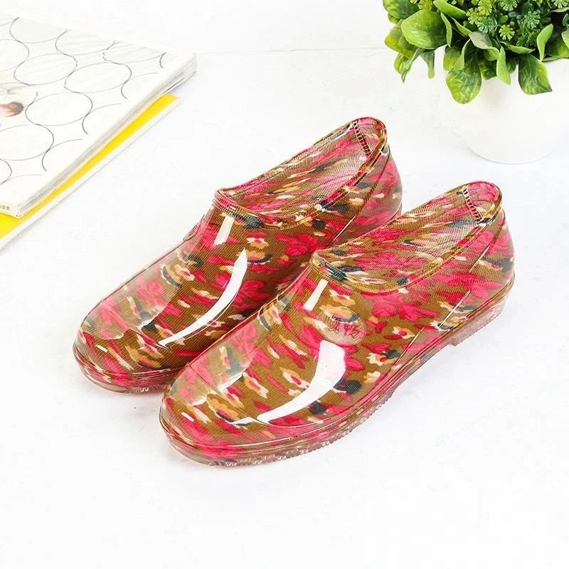 Mocassin de pluie imperméables et antidérapants - Femme