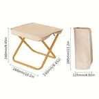 Tabouret Portatif de Camping - Pliable en Trousse