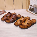 Sandales en Cuir PU - 2 Looks