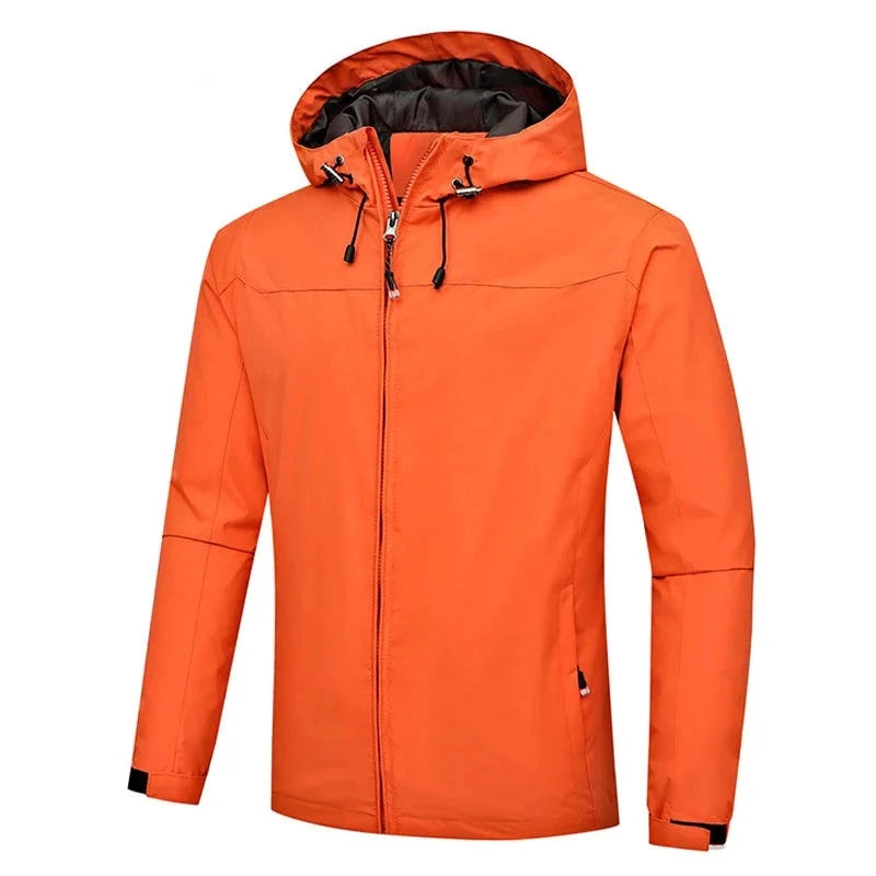 Waterproof hooded jacket for men and women - Free delivery