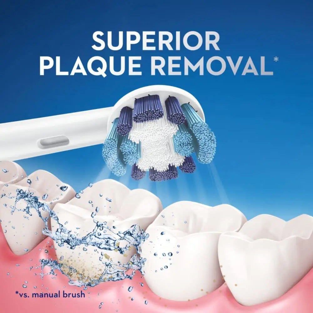 Brosse à dents électrique rotative Oral-B Précision Clean + 4 Brosses