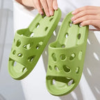 Lot de 2 Paires de Claquettes d'intérieur EVA drainantes